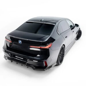prepreg carbon fiber rear window spoiler (upper) suitable for bmw 7 g70