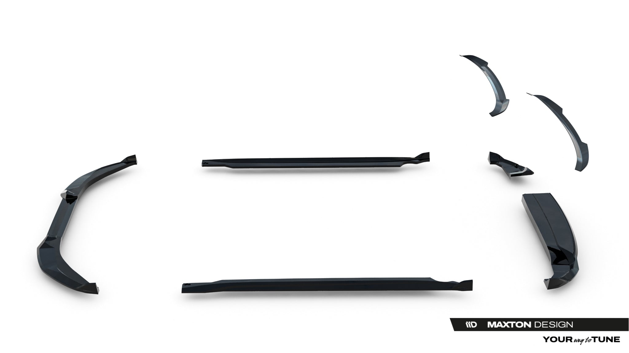 set of splitters suitable for alfa romeo junior mk1 set of splitters suitable for alfa romeo junior mk1