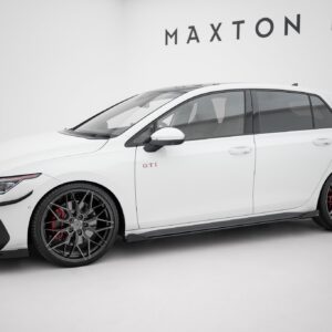street pro side skirts diffusers + flaps suitable for volkswagen golf gti / gte / gti clubsport / r line mk8