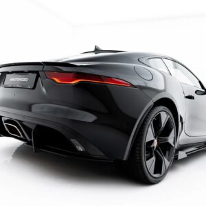 street pro rear diffuser suitable for jaguar f type x152 facelift 2