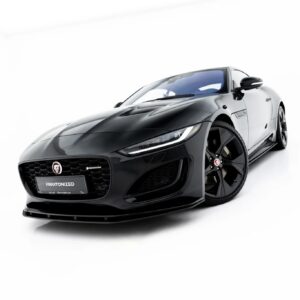 street pro front splitter suitable for jaguar f type x152 facelift 2