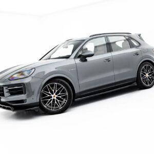 set of splitters suitable for porsche cayenne suv mk3 facelift