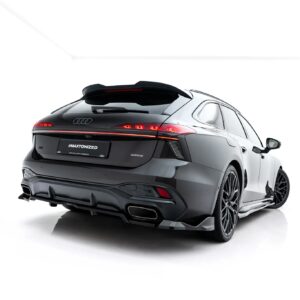 rear splitter (with vertical bars) v.4 suitable for audi a6 s line c9
