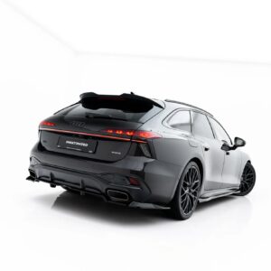 rear splitter (with vertical bars) v.3 suitable for audi a6 s line c9