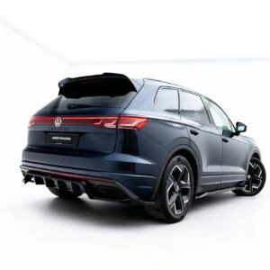 rear splitter (with vertical bars) suitable for volkswagen touareg elegance mk3 facelift