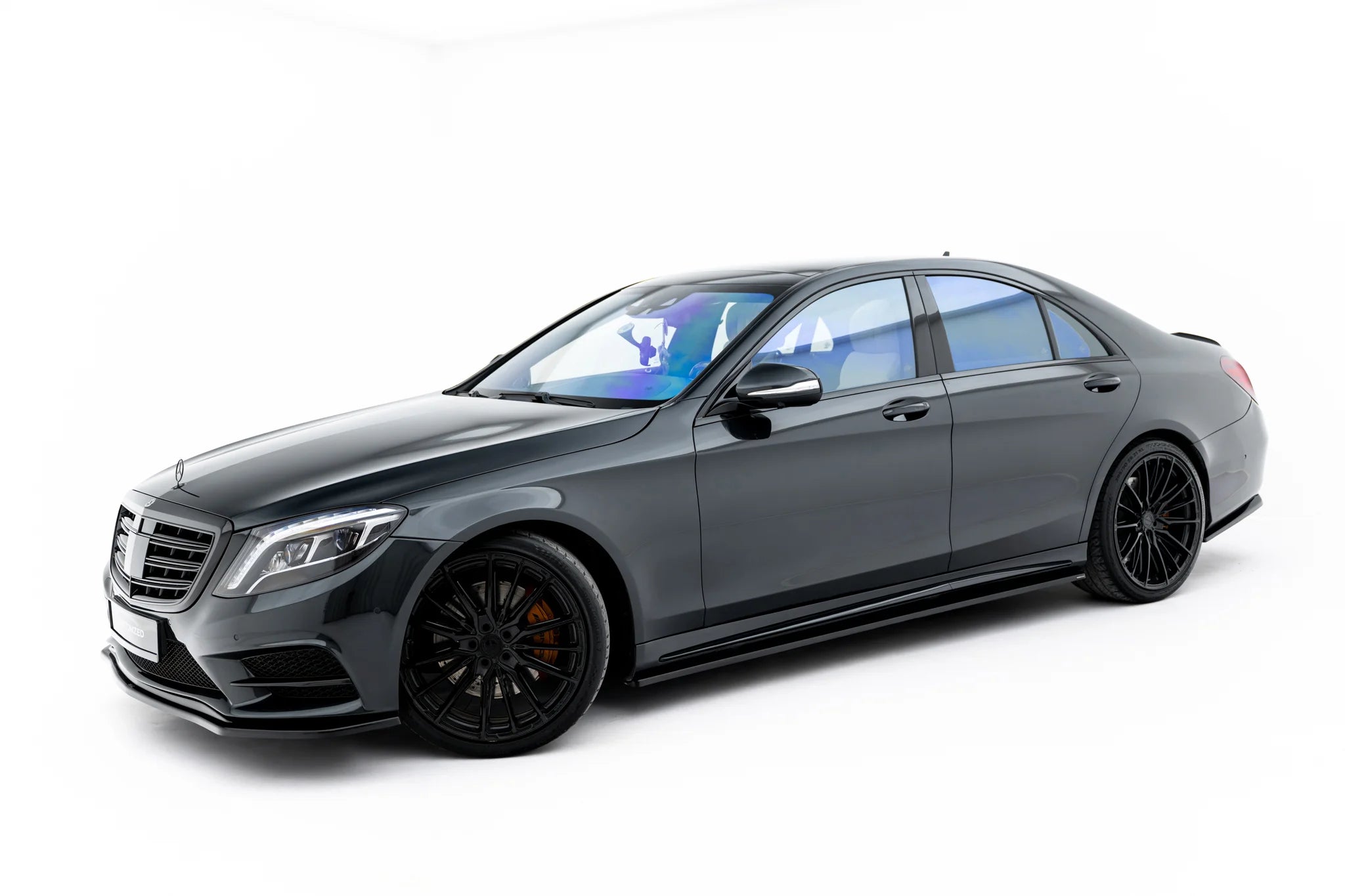 set of splitters suitable for mercedes benz s amg line w222 set of splitters suitable for mercedes benz s amg line w222