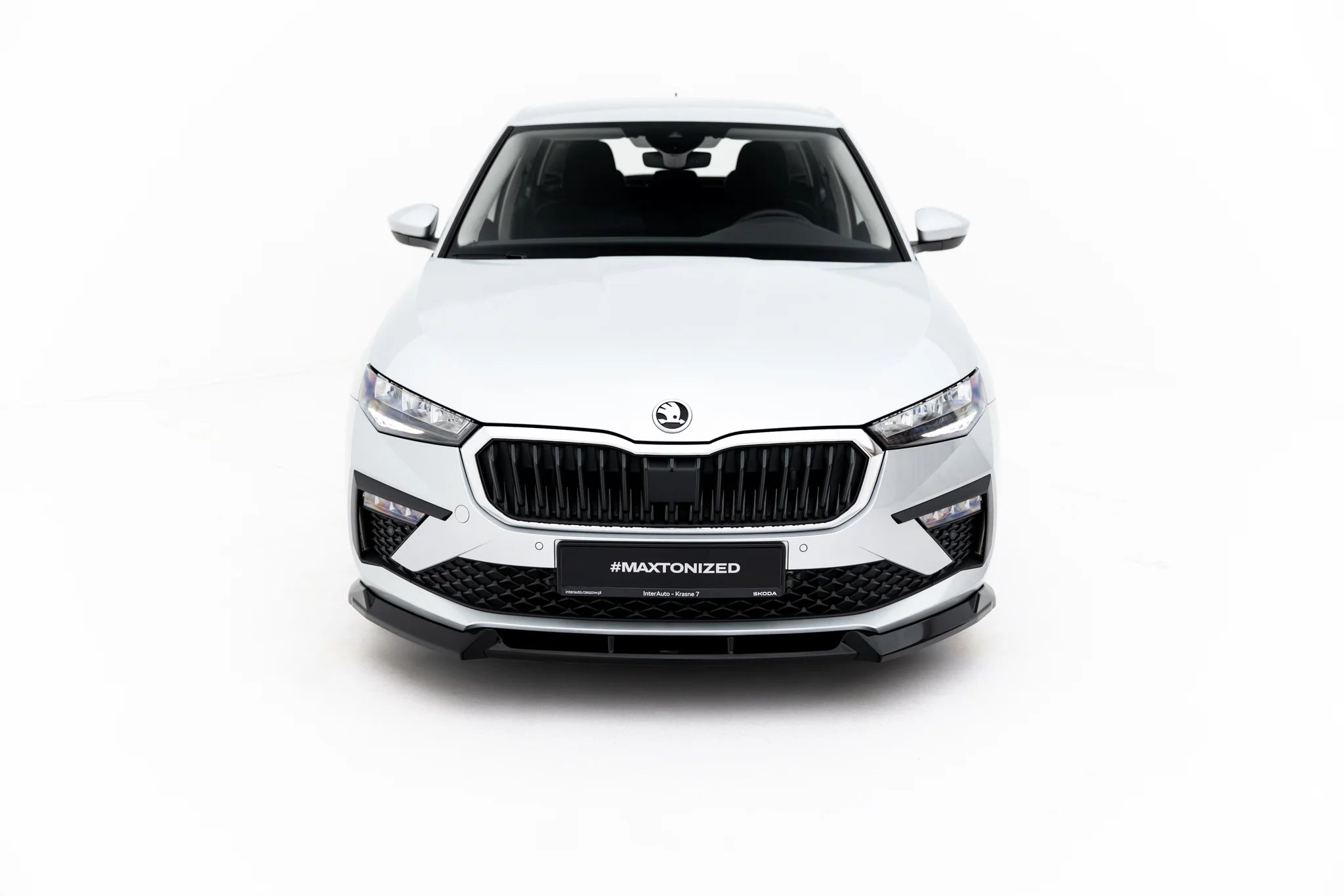 front splitter suitable for skoda scala mk1 facelift front splitter suitable for skoda scala mk1 facelift