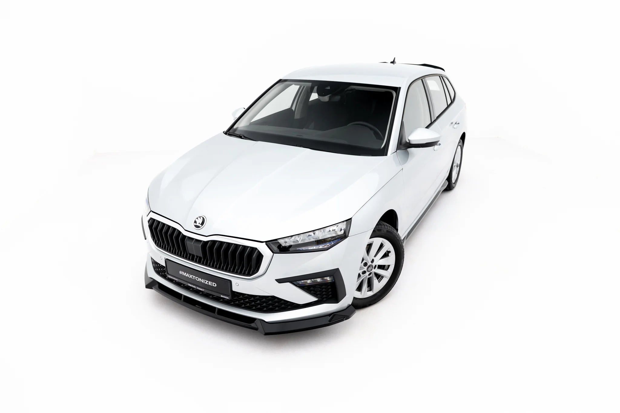 front splitter suitable for skoda scala mk1 facelift front splitter suitable for skoda scala mk1 facelift