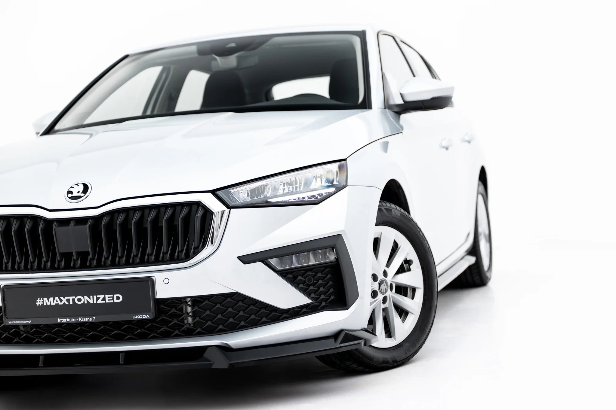 front splitter suitable for skoda scala mk1 facelift front splitter suitable for skoda scala mk1 facelift