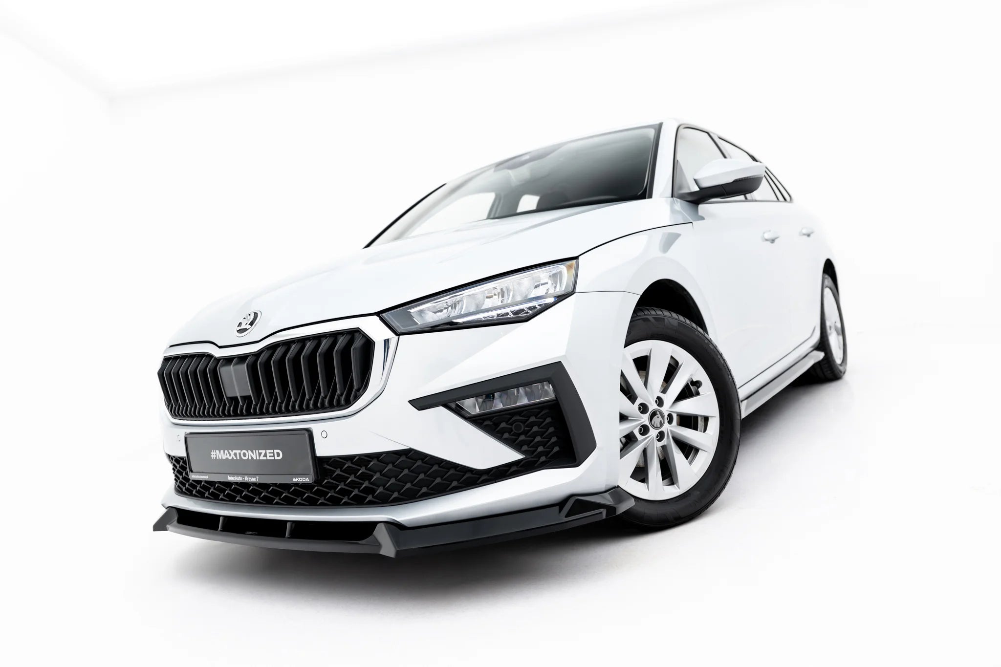 front splitter suitable for skoda scala mk1 facelift front splitter suitable for skoda scala mk1 facelift