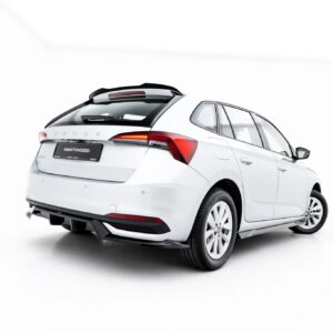 rear splitter (with vertical bars) suitable for skoda scala mk1 facelift