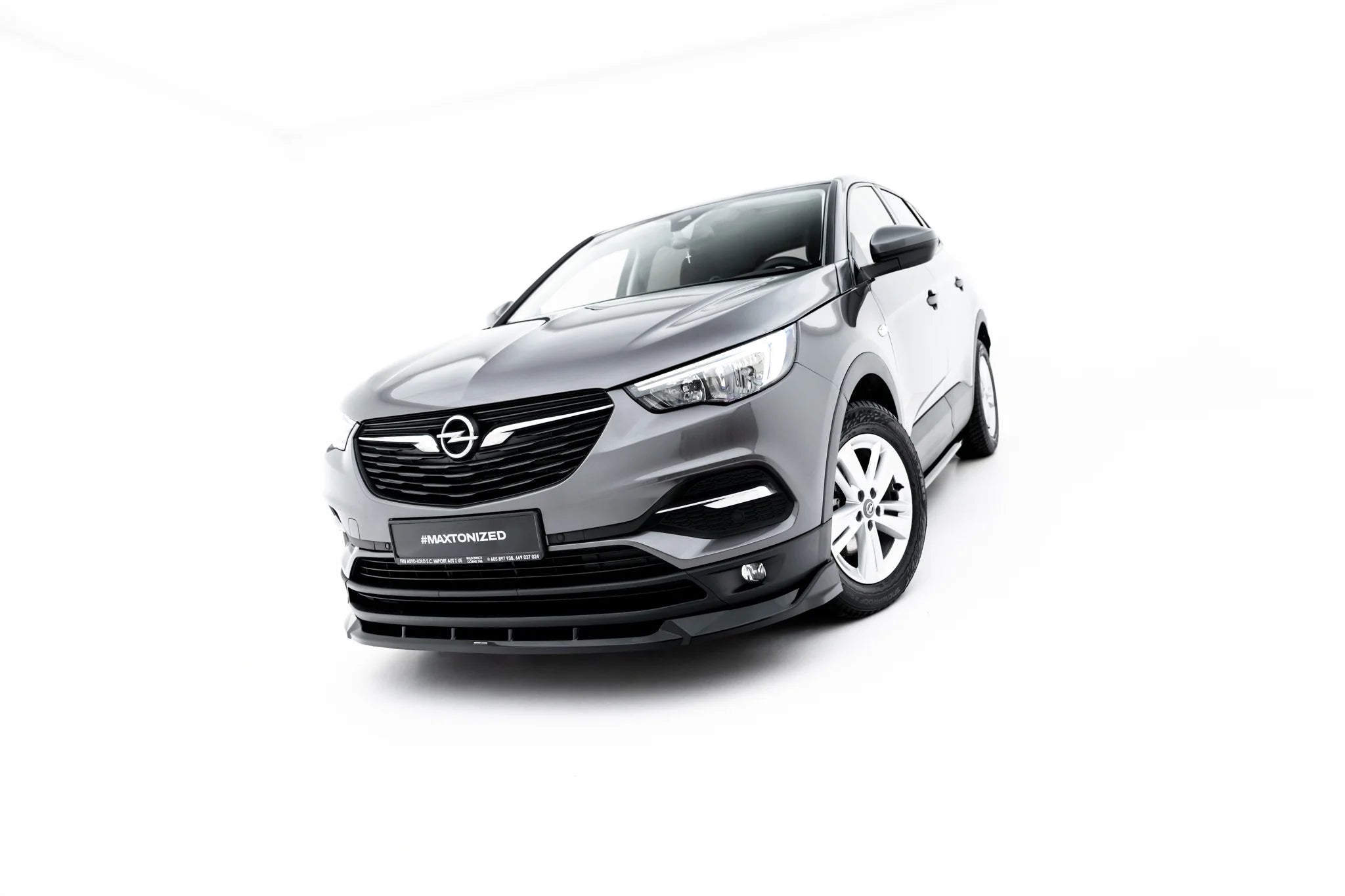 front splitter suitable for opel grandland mk1 front splitter suitable for opel grandland mk1
