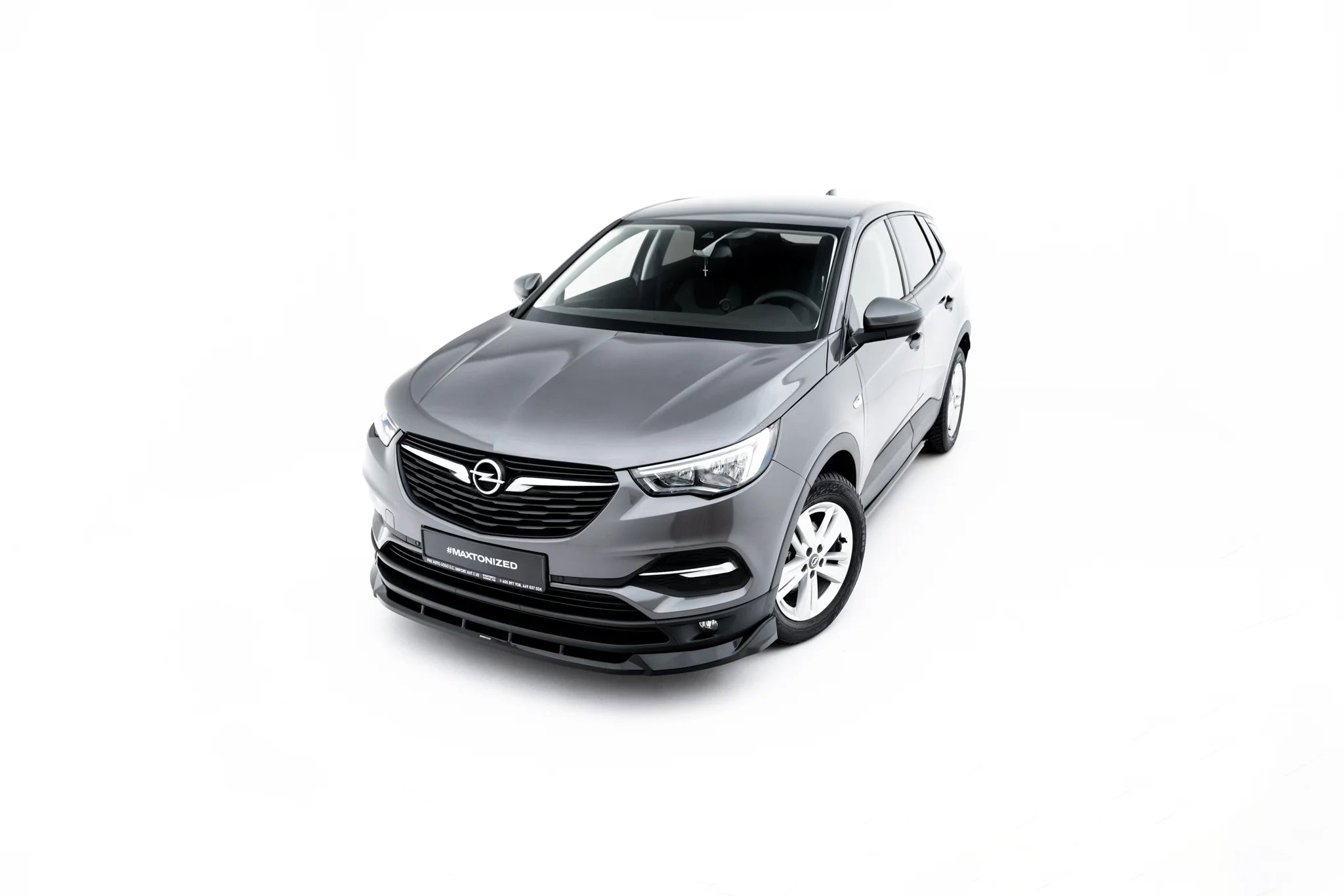front splitter suitable for opel grandland mk1 front splitter suitable for opel grandland mk1