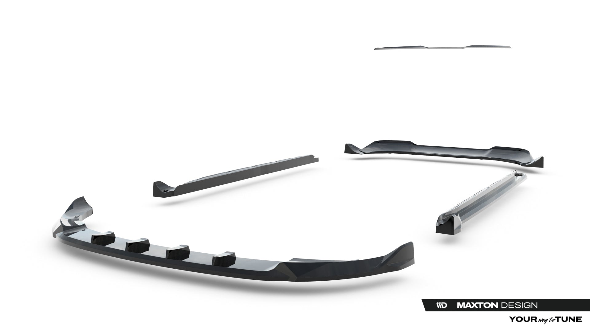 set of splitters suitable for opel grandland mk1 set of splitters suitable for opel grandland mk1