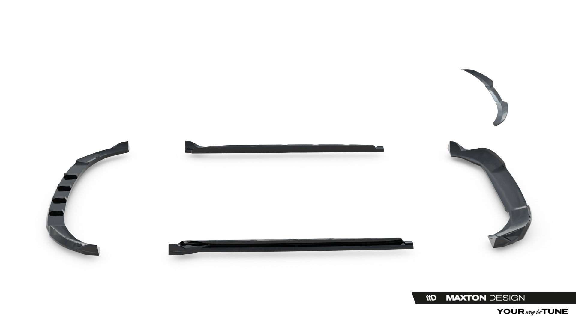 set of splitters suitable for opel grandland mk1 set of splitters suitable for opel grandland mk1