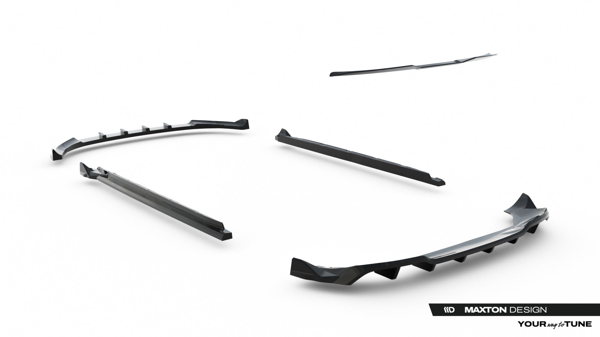 set of splitters suitable for opel grandland mk1 set of splitters suitable for opel grandland mk1