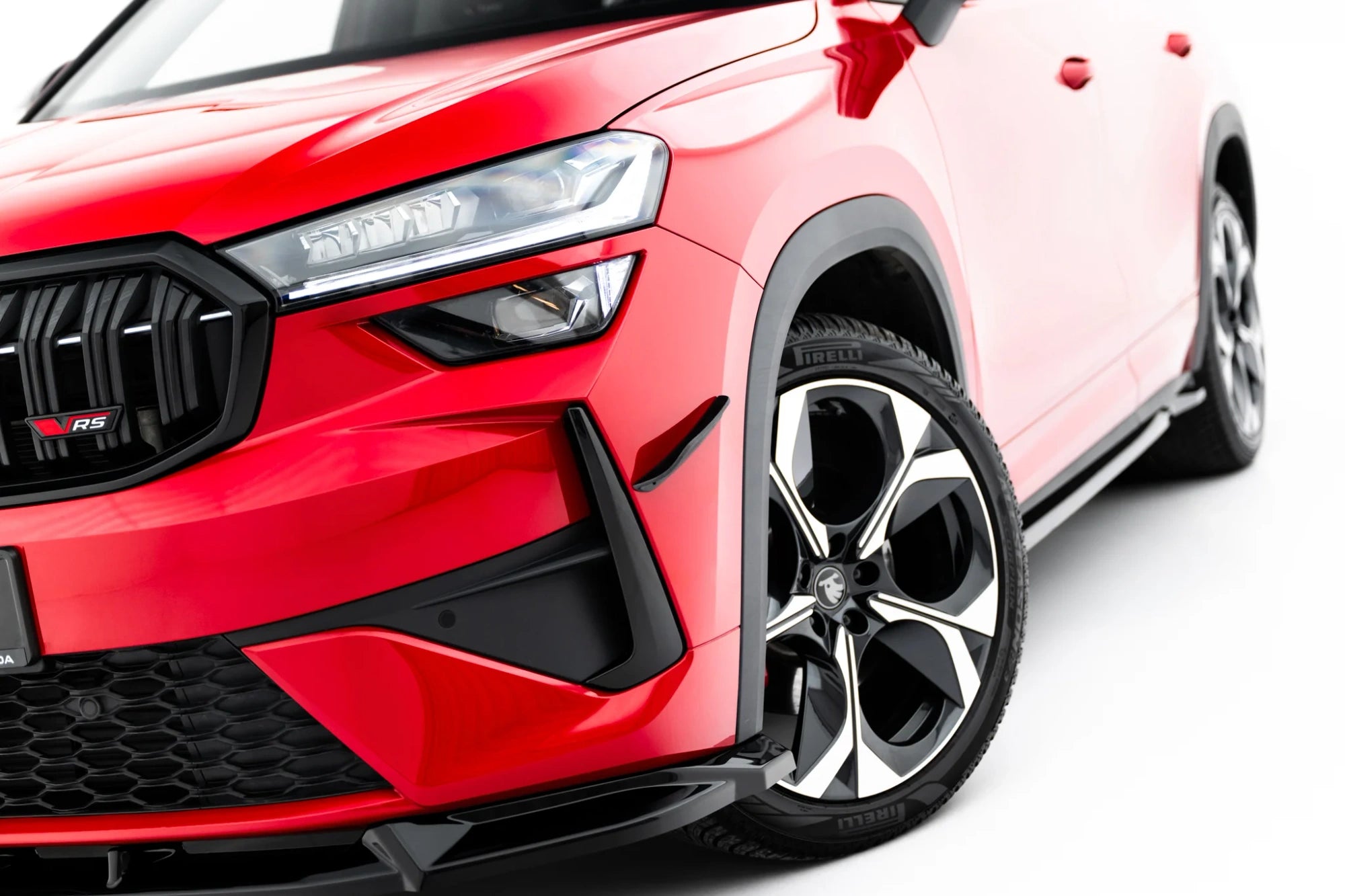 front bumper wings (canards) suitable for skoda kodiaq rs mk2 front bumper wings (canards) suitable for skoda kodiaq rs mk2