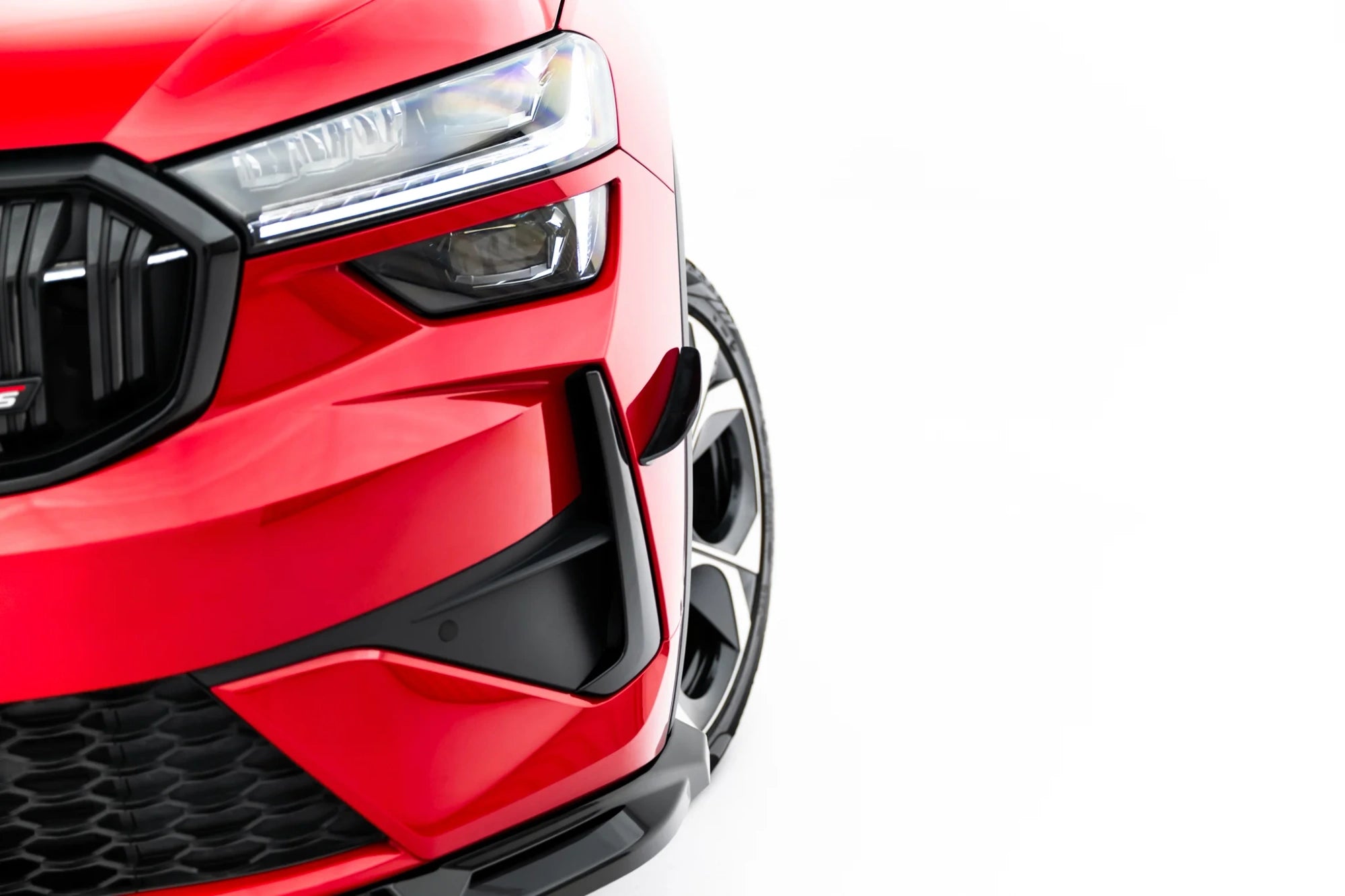 front bumper wings (canards) suitable for skoda kodiaq rs mk2 front bumper wings (canards) suitable for skoda kodiaq rs mk2