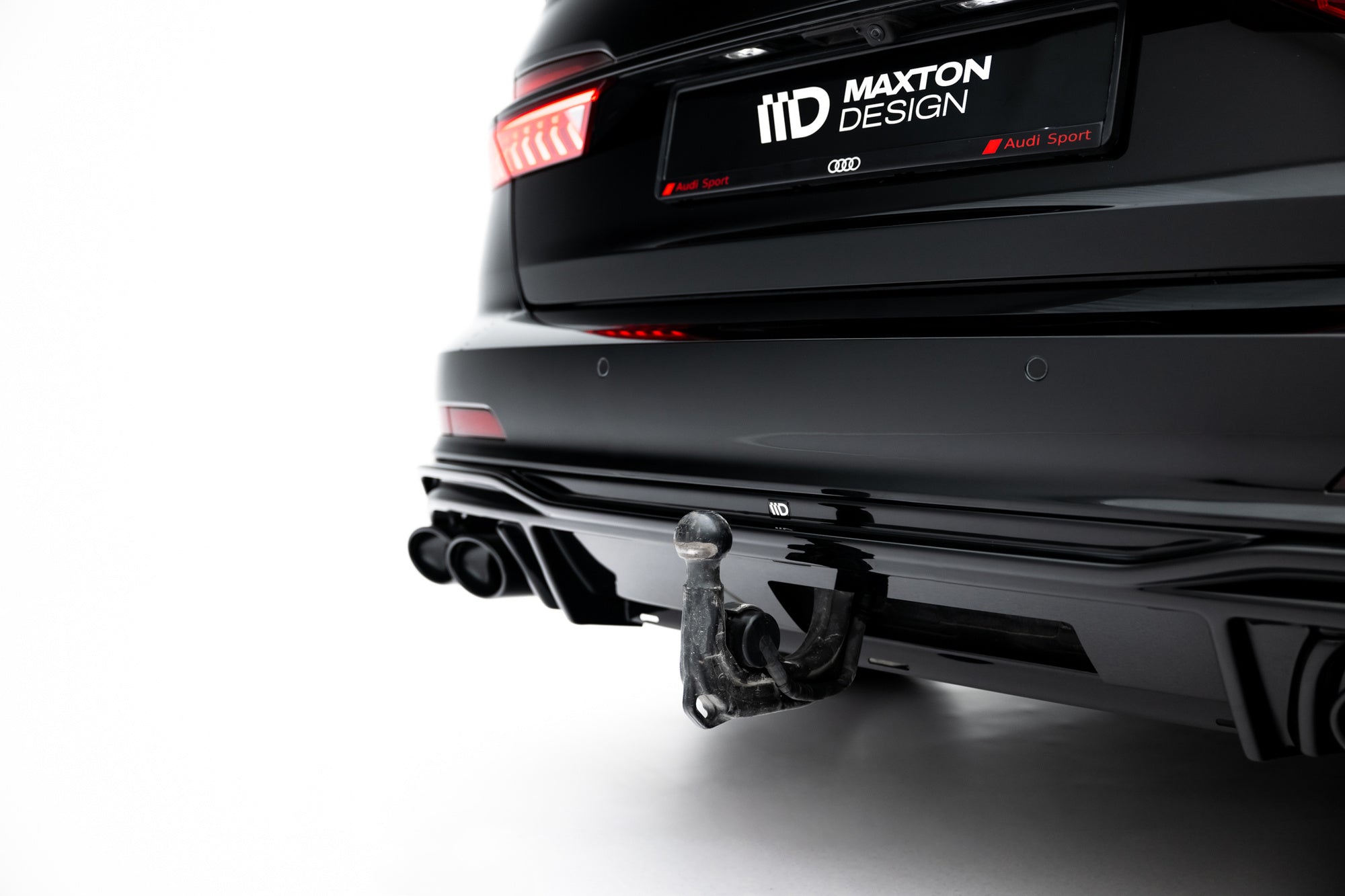 rear valance + exhaust ends imitation suitable for audi a6 s line / s6 c8 / c8 facelift rear valance + exhaust ends imitation suitable for audi a6 s line / s6 c8 / c8 facelift