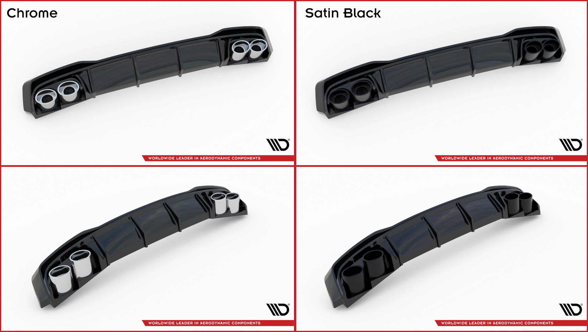 rear valance + exhaust ends imitation suitable for audi a6 s line / s6 c8 / c8 facelift rear valance + exhaust ends imitation suitable for audi a6 s line / s6 c8 / c8 facelift