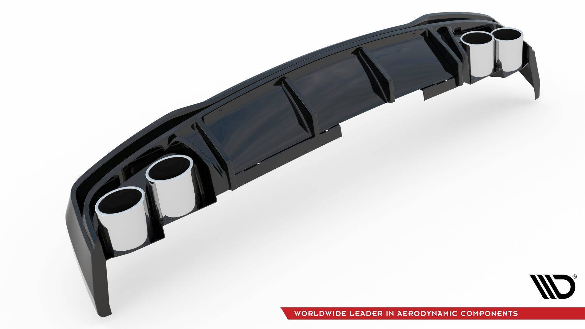 rear valance + exhaust ends imitation suitable for audi a6 s line / s6 c8 / c8 facelift rear valance + exhaust ends imitation suitable for audi a6 s line / s6 c8 / c8 facelift