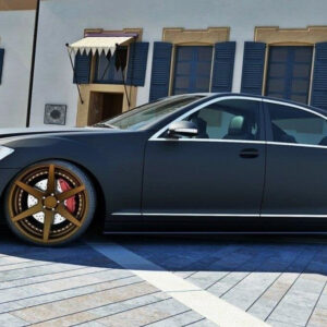 side skirts diffusers suitable for mercedes s class w221 long