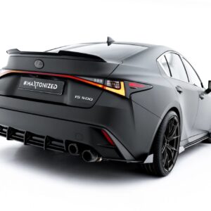 street pro rear diffuser suitable for lexus is 500 mk3 facelift 2 (xe30)