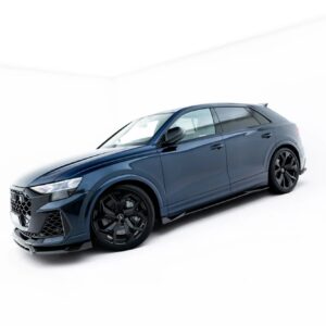 set of prepreg carbon fiber splitters suitable for audi rsq8 mk1 facelift