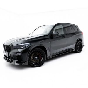 set of prepreg carbon fiber splitters suitable for bmw x5 m pack g05