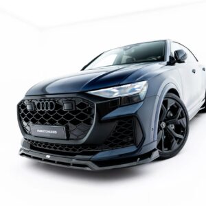 prepreg carbon fiber front splitter suitable for audi rsq8 mk1 facelift