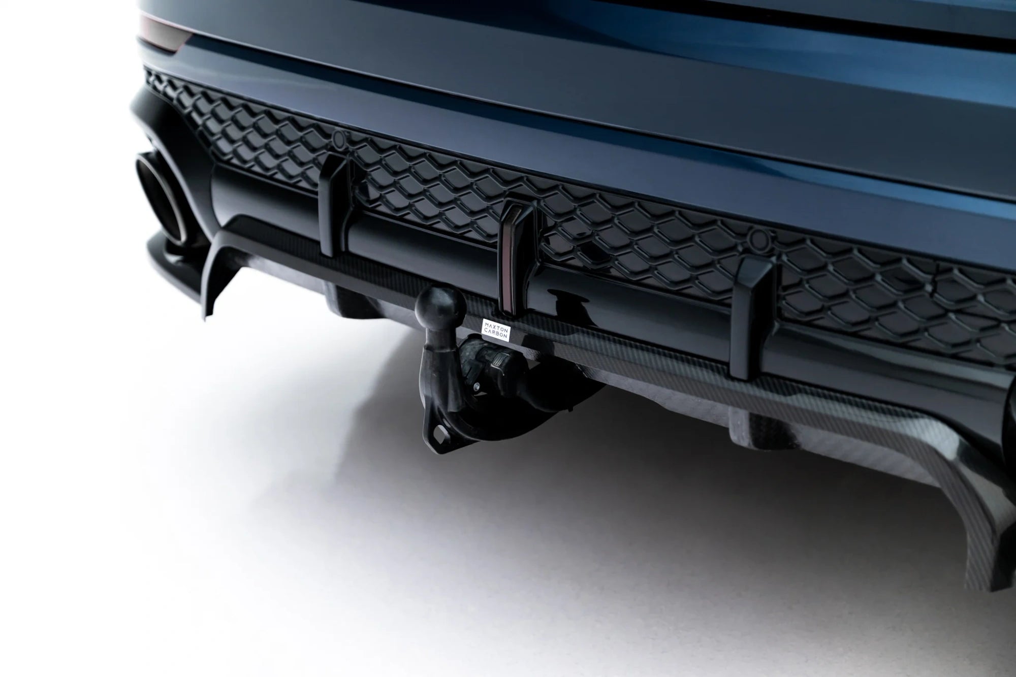 prepreg carbon fiber rear splitter (with vertical bars) suitable for audi rsq8 mk1 facelift prepreg carbon fiber rear splitter (with vertical bars) suitable for audi rsq8 mk1 facelift