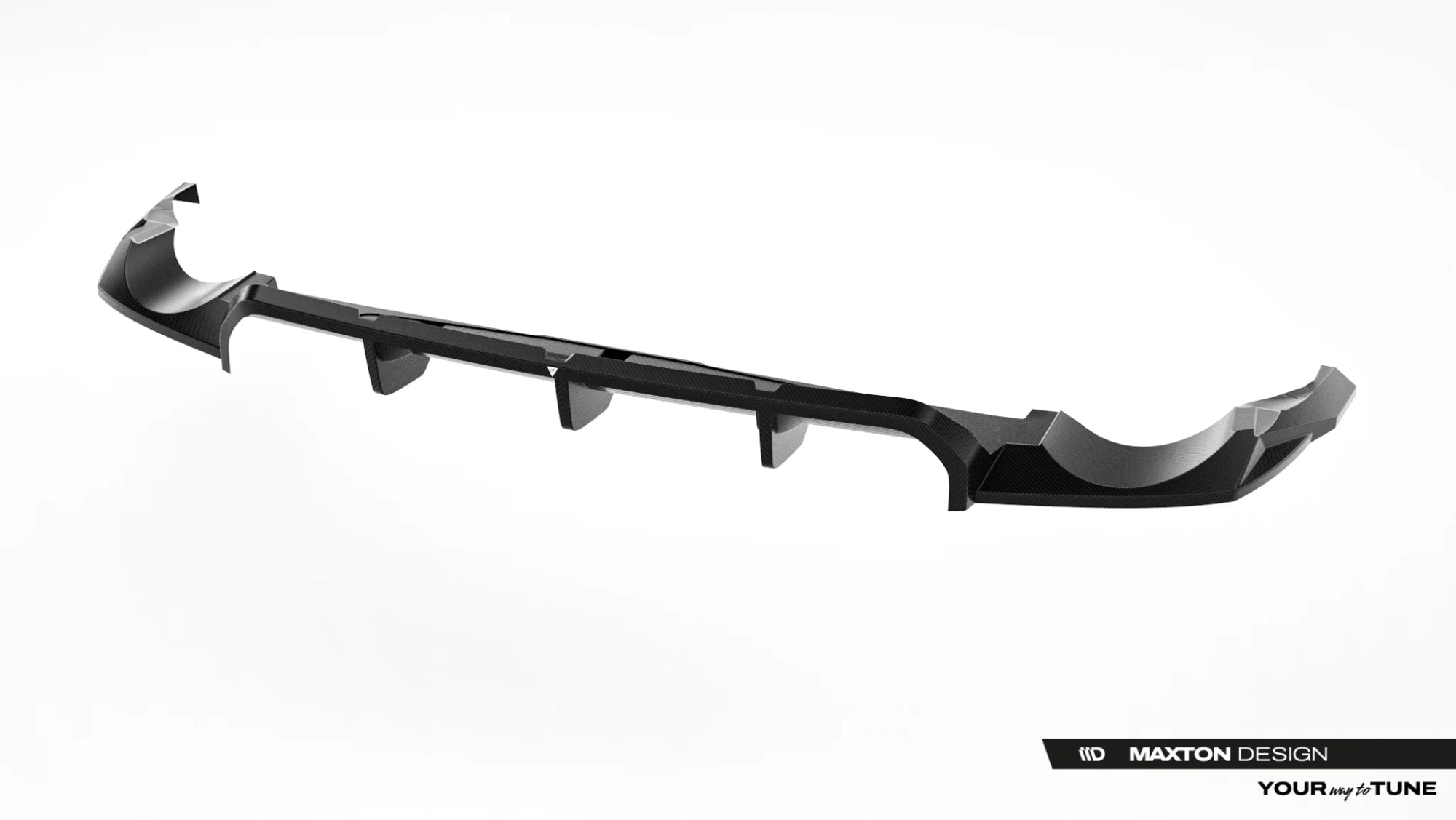 prepreg carbon fiber rear splitter (with vertical bars) suitable for audi rsq8 mk1 facelift prepreg carbon fiber rear splitter (with vertical bars) suitable for audi rsq8 mk1 facelift