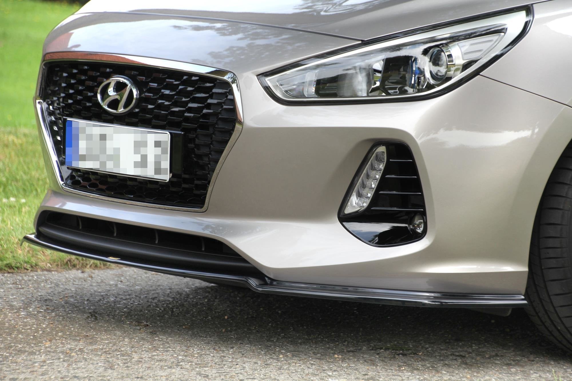 front splitter v.1 suitable for hyundai i30 mk3 hatchback front splitter v.1 suitable for hyundai i30 mk3 hatchback
