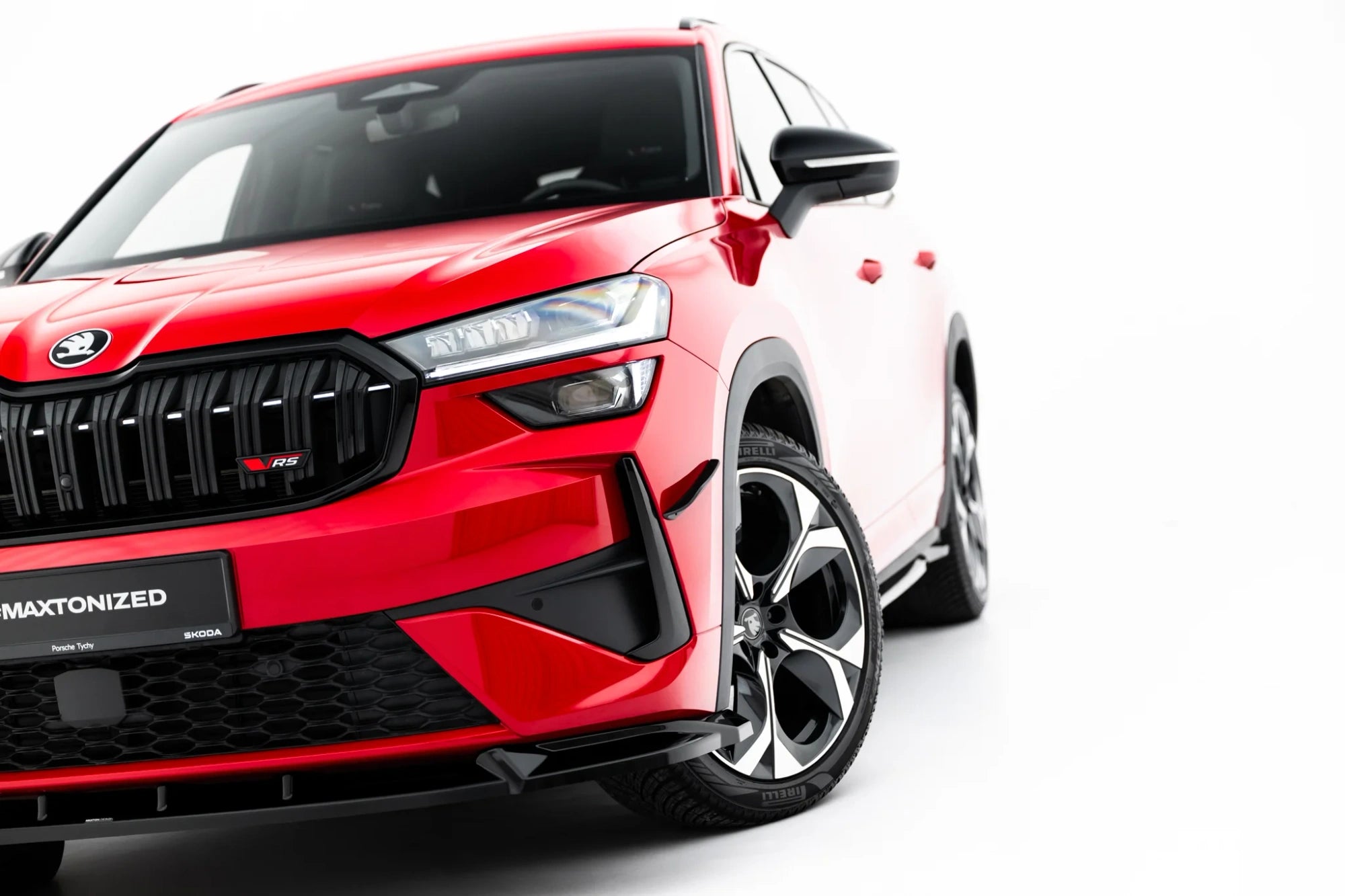 front splitter suitable for skoda kodiaq rs mk2 front splitter suitable for skoda kodiaq rs mk2