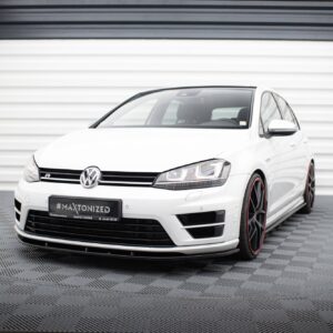 front splitter v.1 suitable for volkswagen golf r / r line mk7