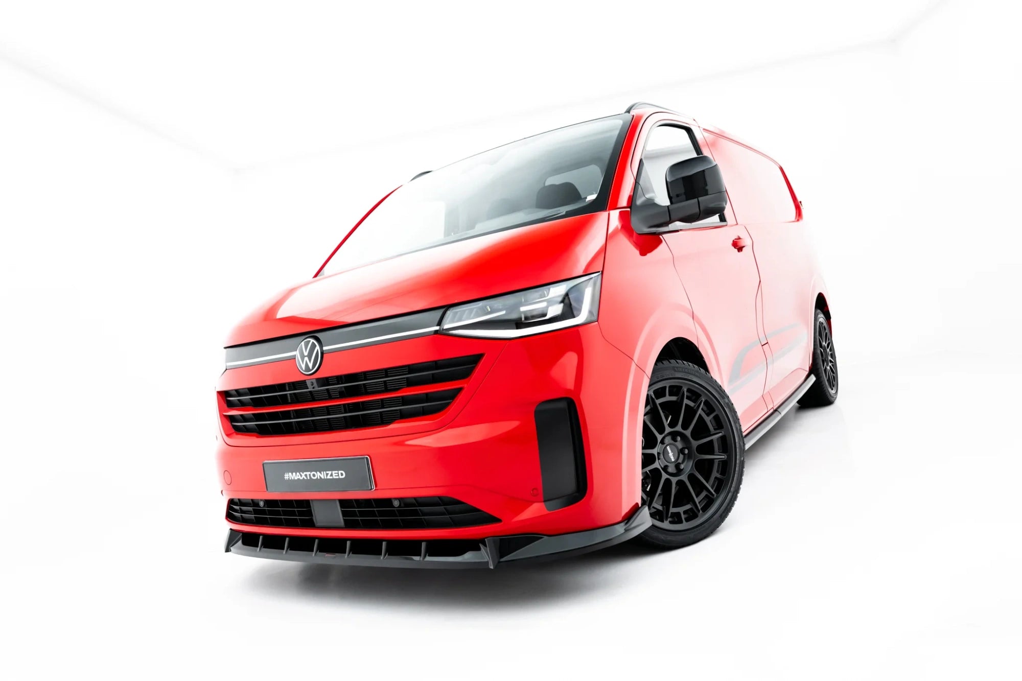 front splitter v.1 suitable for volkswagen transporter t7 front splitter v.1 suitable for volkswagen transporter t7