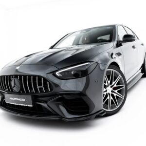 front splitter v.2 suitable for mercedes amg c63 sedan / estate w206 / s206