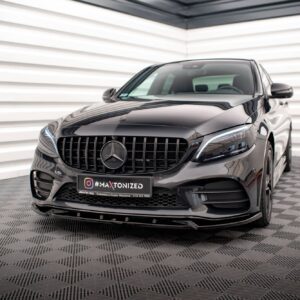 pol pl splitter przedni v 2 mercedes benz c amg line sedan coupe estate w205 c205 s205 facelift 17866 5.jpg