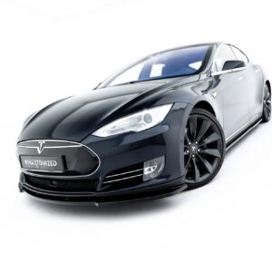 front splitter v.2 suitable for tesla model s mk1