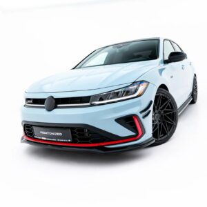 front splitter v.2 suitable for volkswagen jetta gli mk7 facelift 2