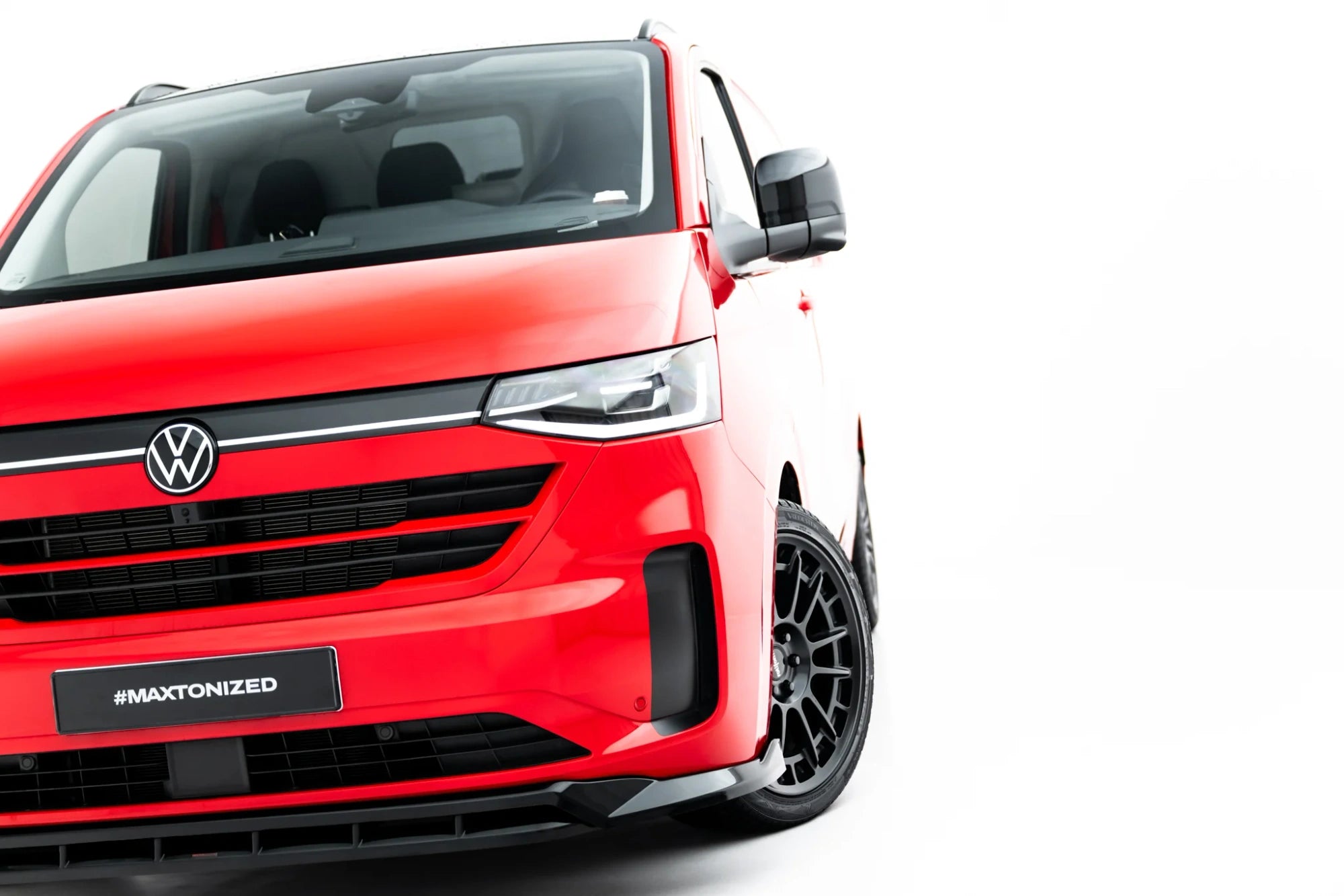 front splitter v.2 suitable for volkswagen transporter t7 front splitter v.2 suitable for volkswagen transporter t7