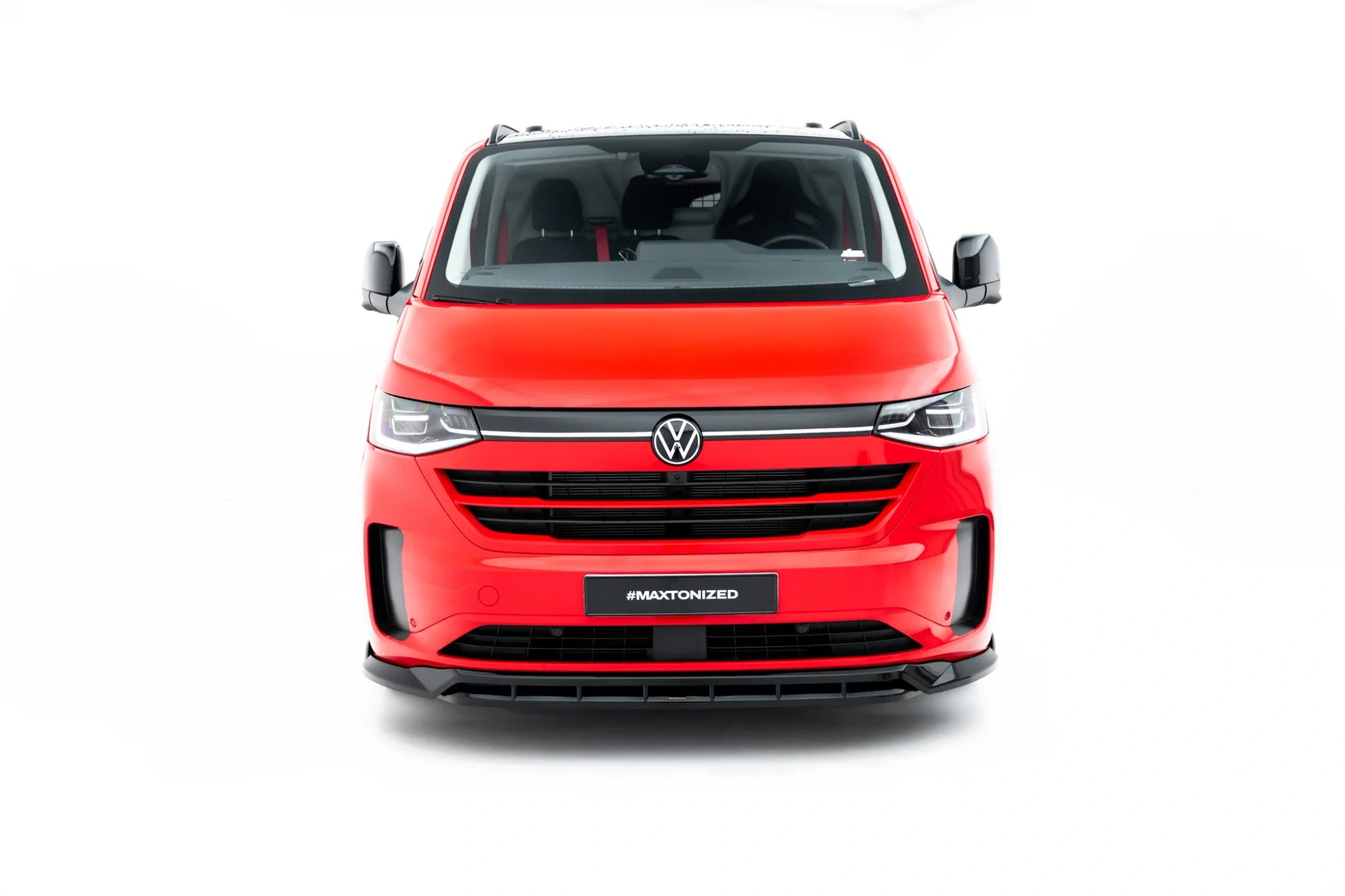 front splitter v.2 suitable for volkswagen transporter t7 front splitter v.2 suitable for volkswagen transporter t7