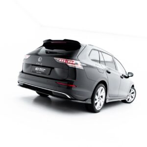 rear splitter suitable for volkswagen golf variant mk8 facelift