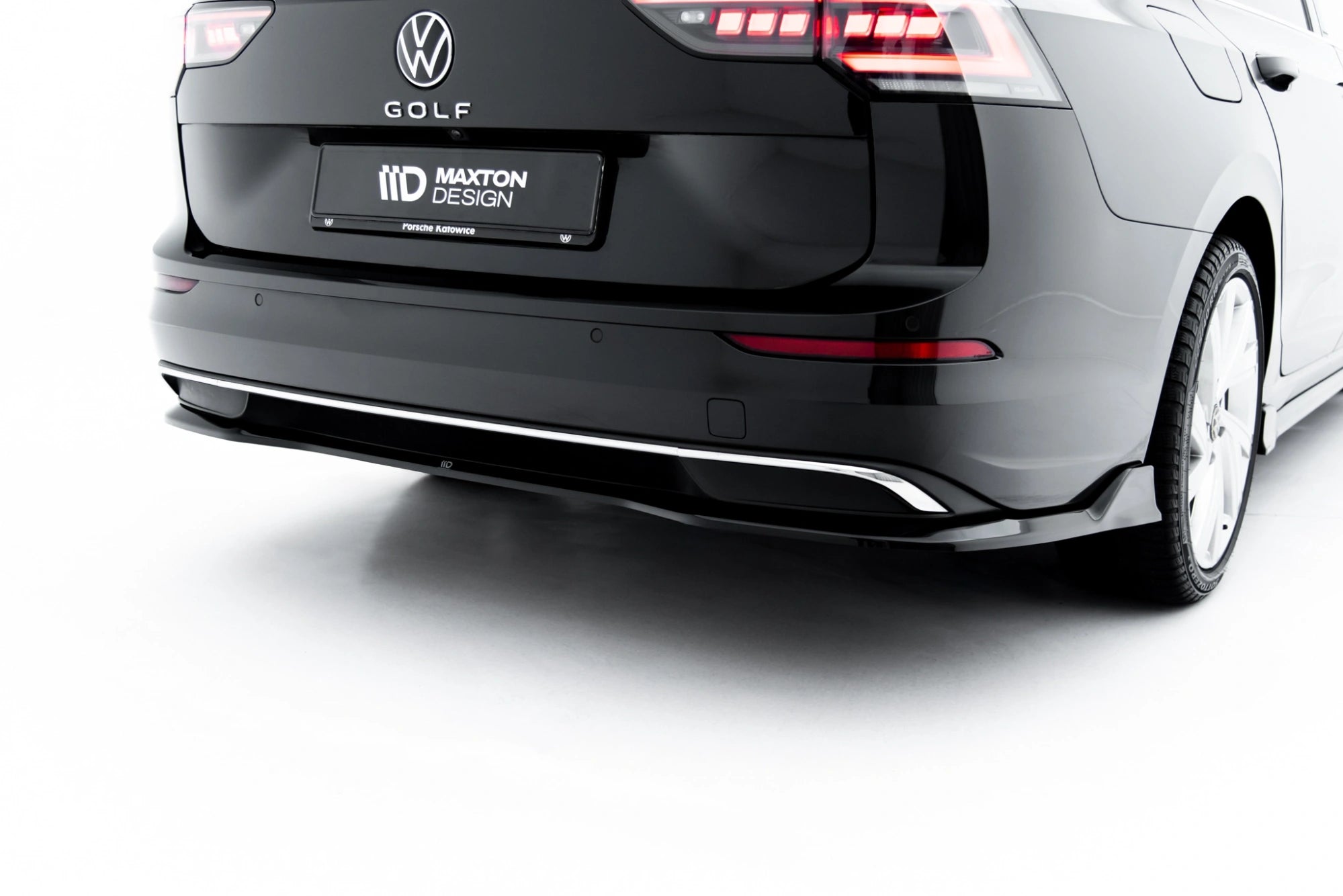 rear splitter suitable for volkswagen golf variant mk8 facelift rear splitter suitable for volkswagen golf variant mk8 facelift