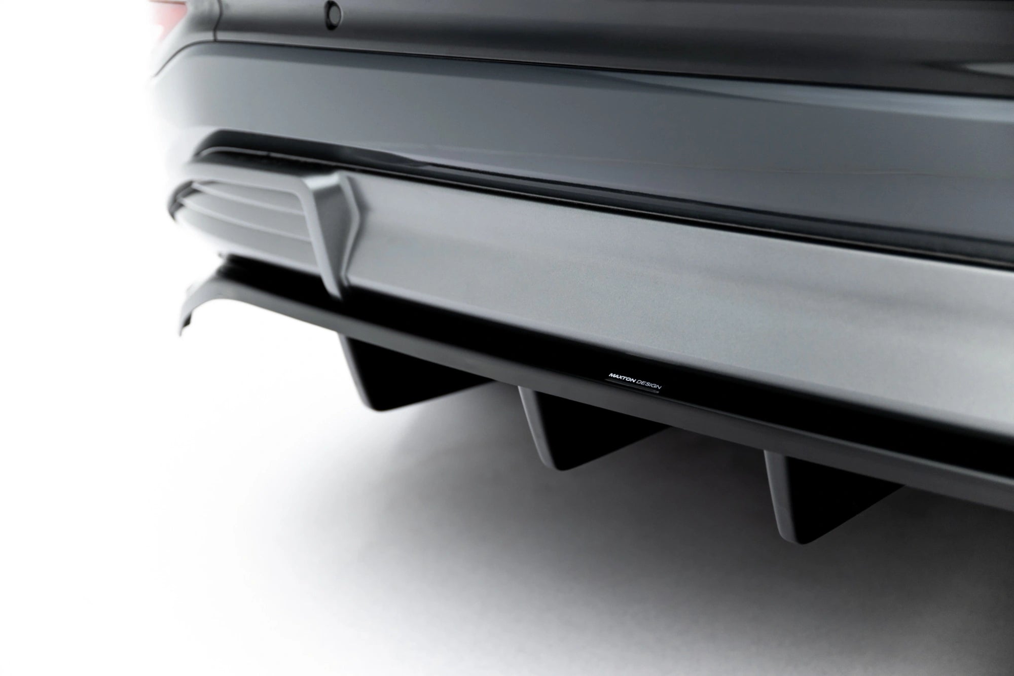 rear splitter (with vertical bars) suitable for audi q6 e tron s line / sq6 e tron suv / sportback mk1 rear splitter (with vertical bars) suitable for audi q6 e tron s line / sq6 e tron suv / sportback mk1