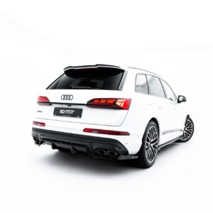 rear splitter (with vertical bars) suitable for audi sq7 mk2 facelift 2