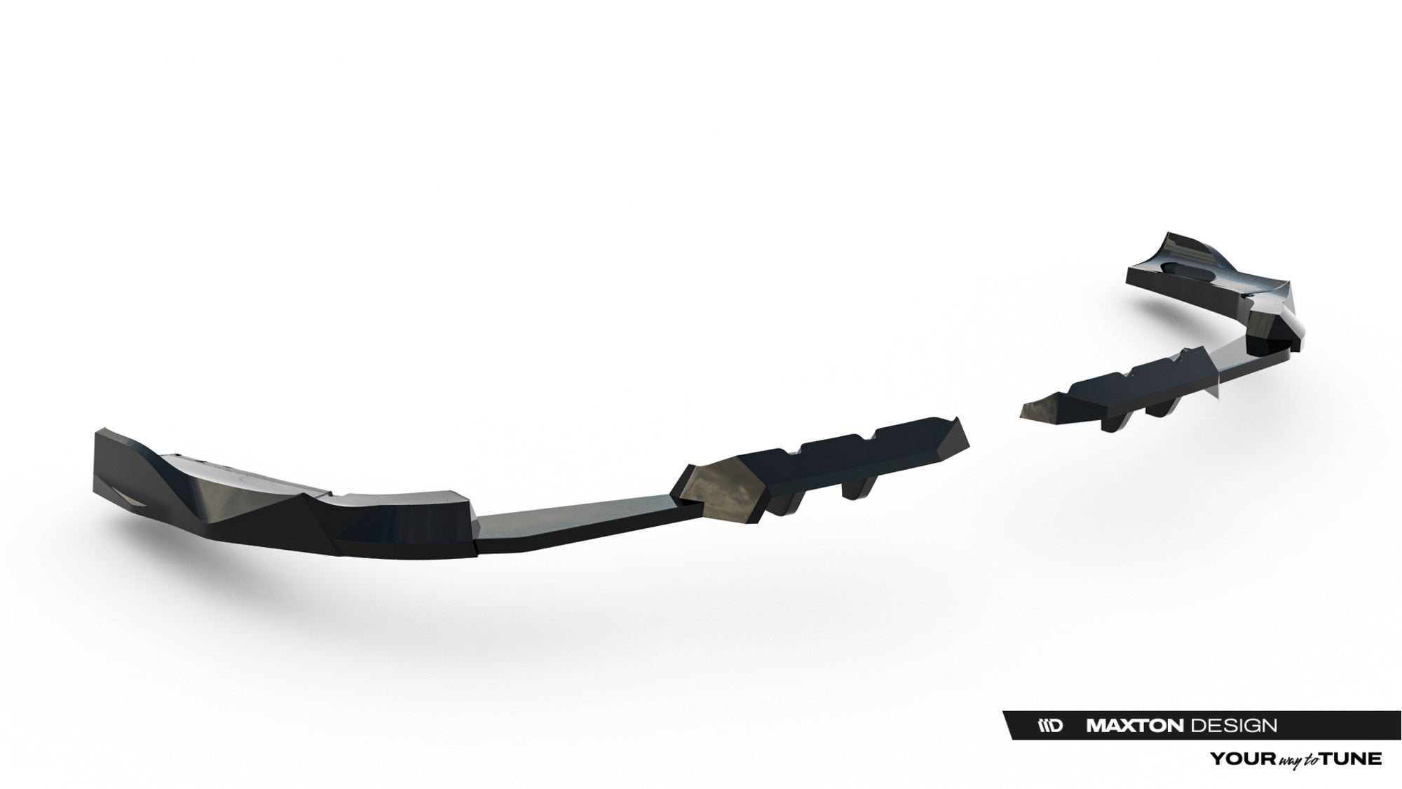 rear splitter (with vertical bars) suitable for bmw x3 m50 g45 rear splitter (with vertical bars) suitable for bmw x3 m50 g45