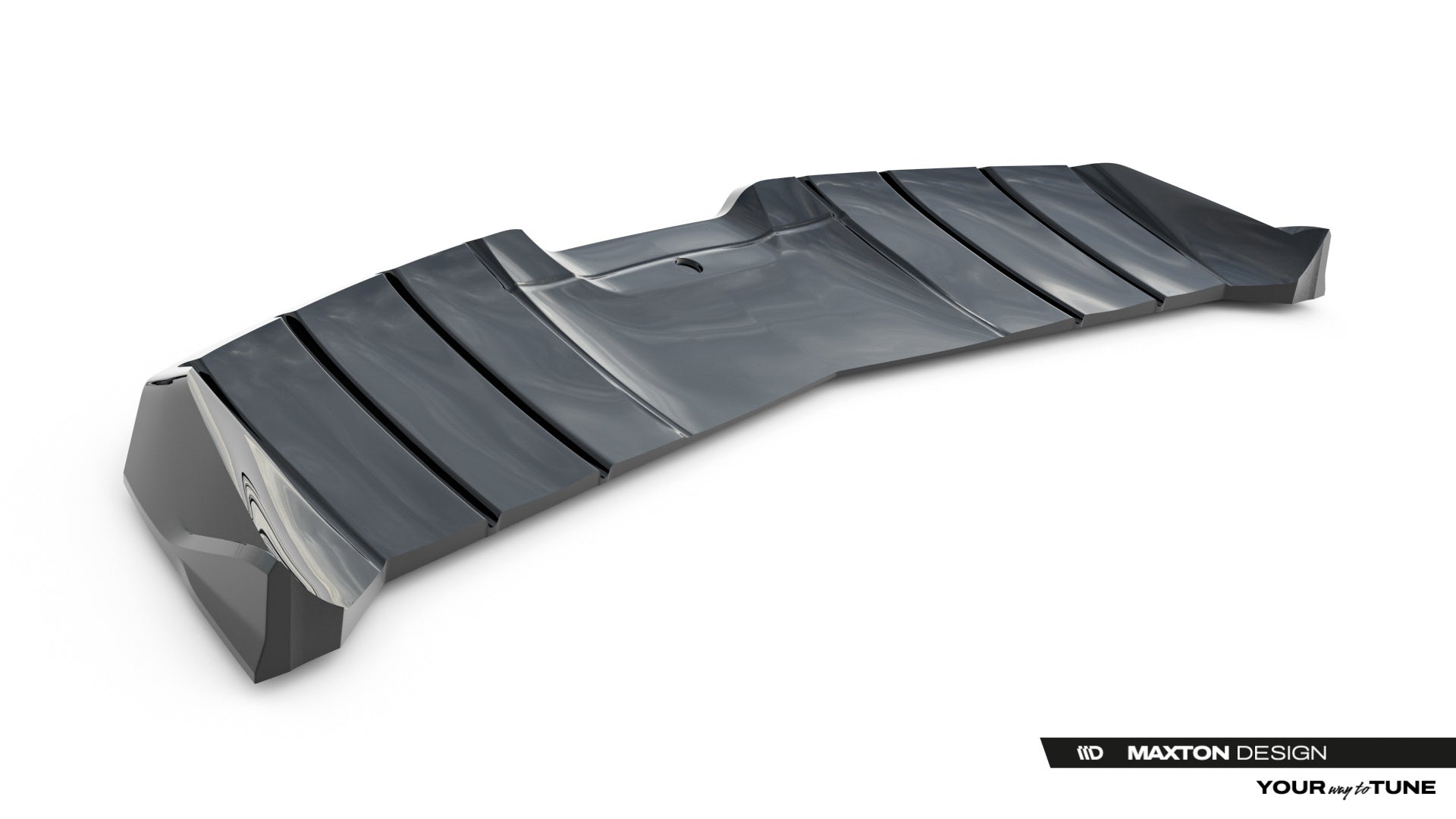 rear splitter (with vertical bars) + led suitable for mercedes amg gt r c190 facelift rear splitter (with vertical bars) + led suitable for mercedes amg gt r c190 facelift