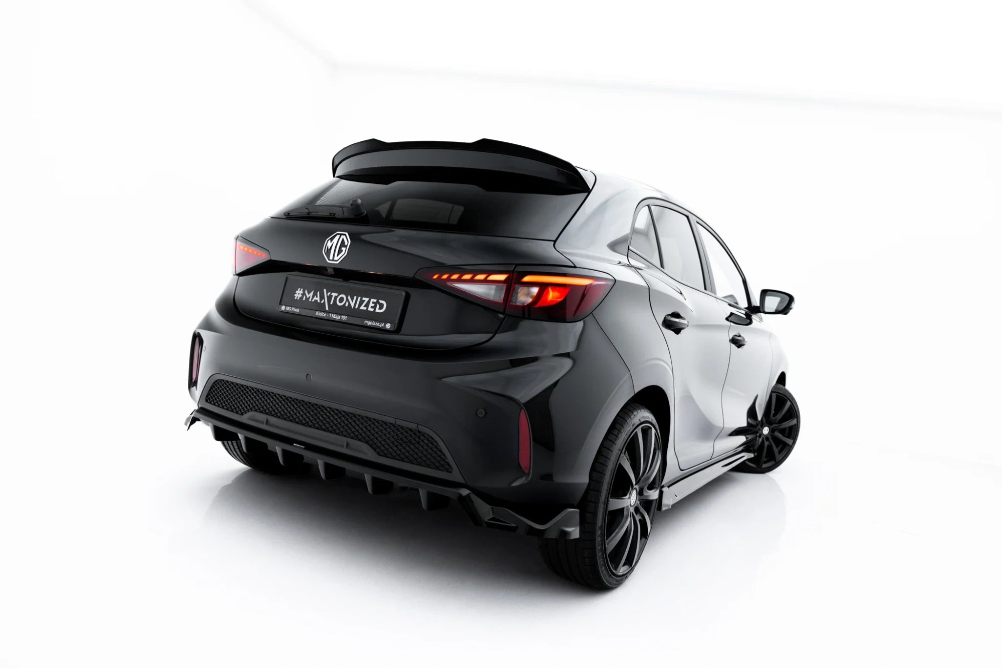 rear splitter (with vertical bars) suitable for mg 3 mk1 rear splitter (with vertical bars) suitable for mg 3 mk1