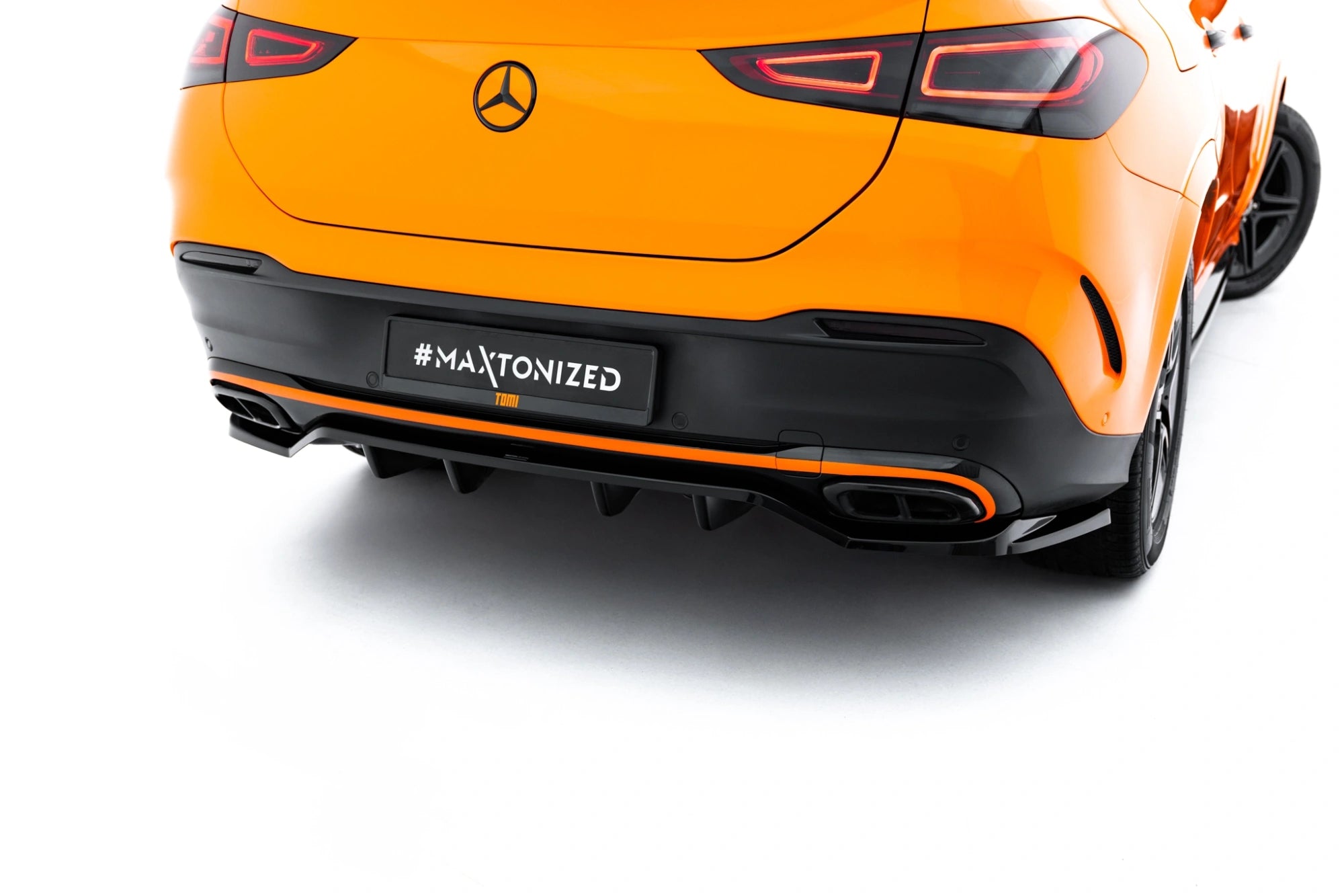 rear splitter (with vertical bars) v.2 suitable for mercedes benz gle coupe amg line c167 / c167 facelift rear splitter (with vertical bars) v.2 suitable for mercedes benz gle coupe amg line c167 / c167 facelift